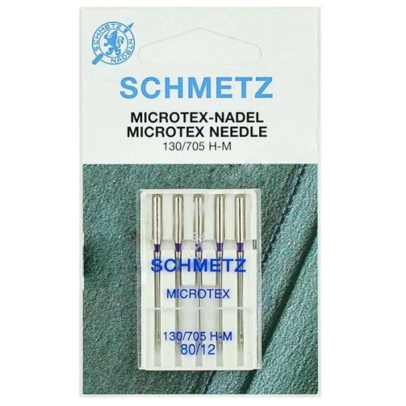 Голки Schmetz Microtex 5x80 арт. 2546