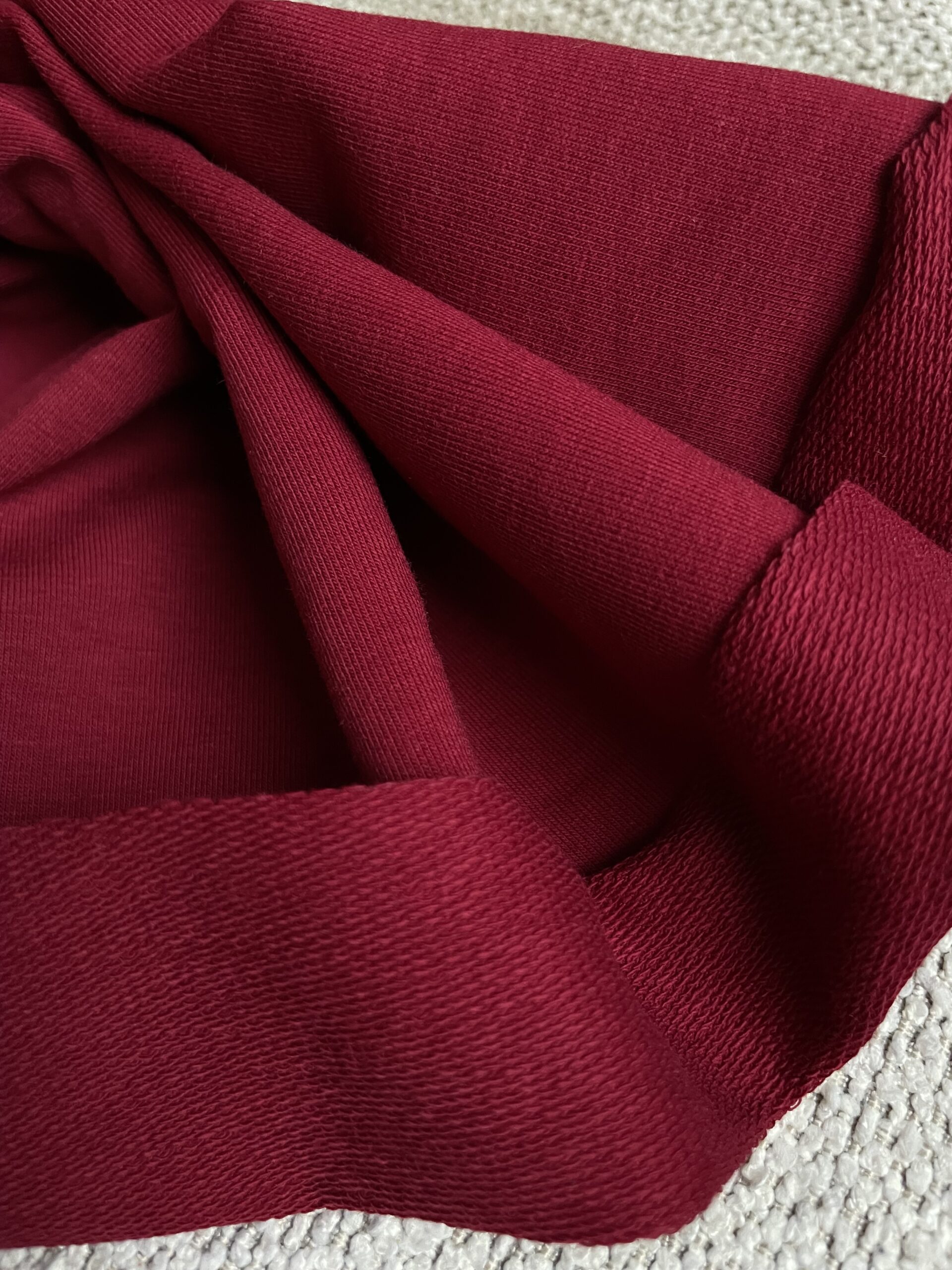 Стрейч-футер 2-нитка бордо арт. 2537