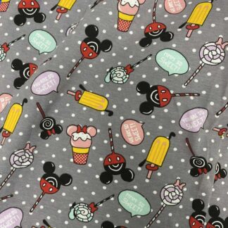 Стрейч-кулір "Льодяники Міккі" арт 2506