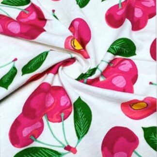 Кулір 100% бавовна "Вишеньки" арт 2508