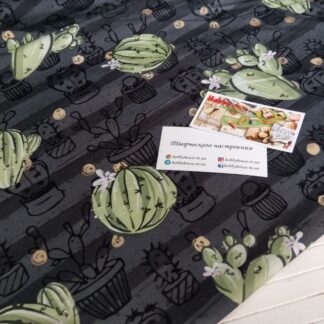стрейч-кулір "Кактуси" 180 см арт. 2511