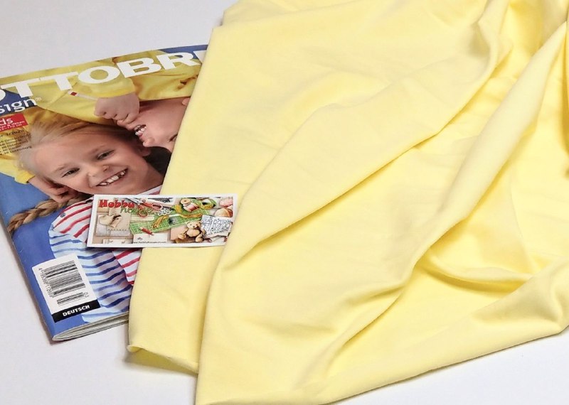 Стрейч-кулір лимонний щербет 180 см арт. 2570 - Зображення 4