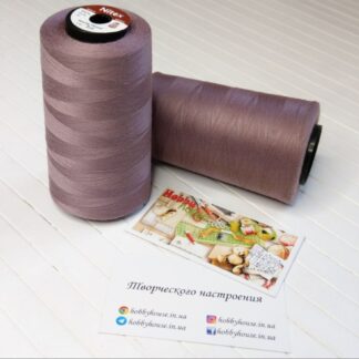 Нитки для шиття Nitex 5000 ярдів 50/2 206 візон арт. 2645