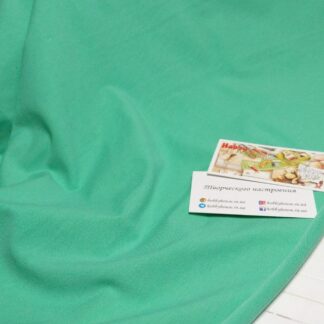 Стрейч-кулір біскайська зелень щ.180, арт 2671