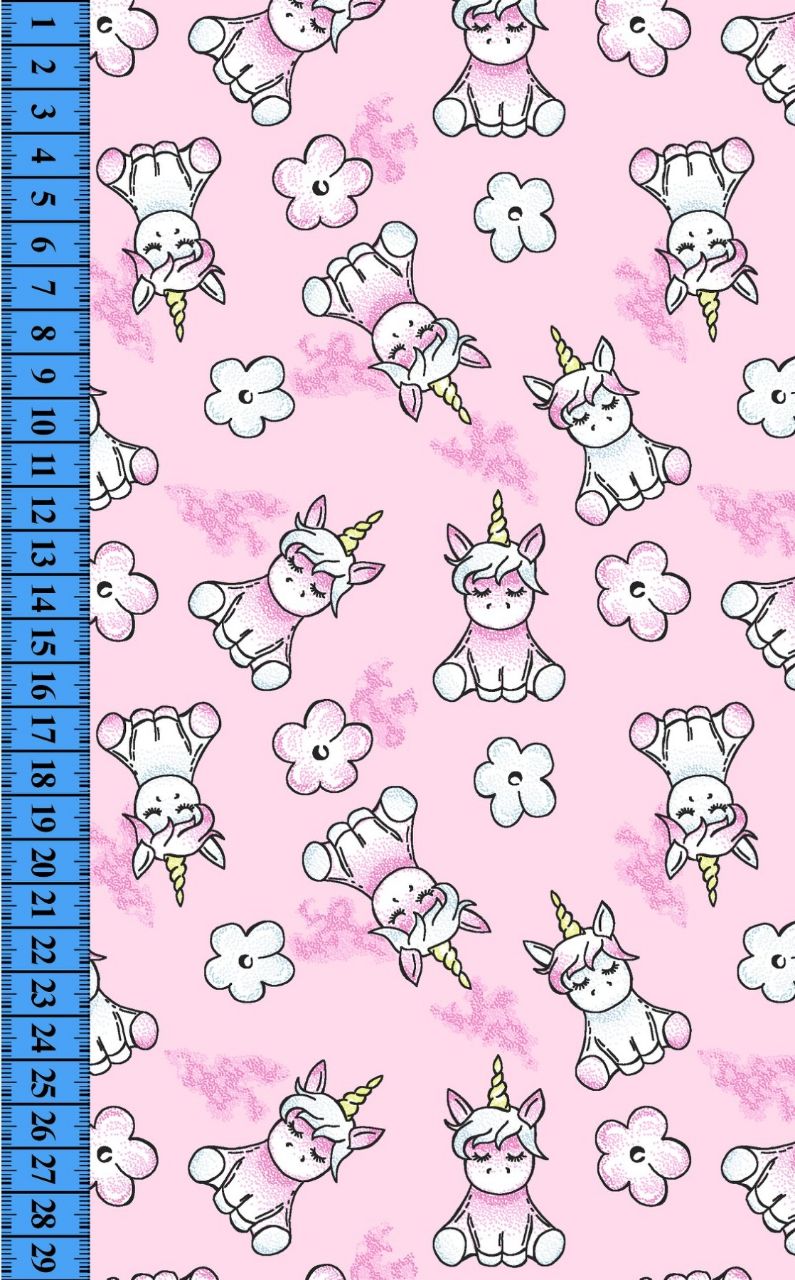 кулір 100% бавовна "Єдиноріжки", арт 2624