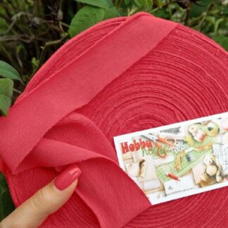 Бейка трикотажна кулір, корал арт. 2607