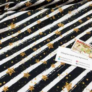 стрейч-кулір "Зірковий смугастик" арт. 2619