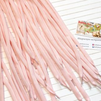 Шнур нежно-розовый 120 см арт. 2627