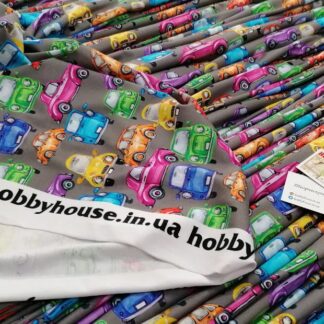 стрейч-кулір "Автівки" арт. 2632