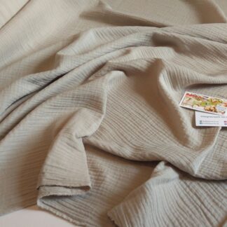 Муслін двошаровий олива 135 см арт. 2696