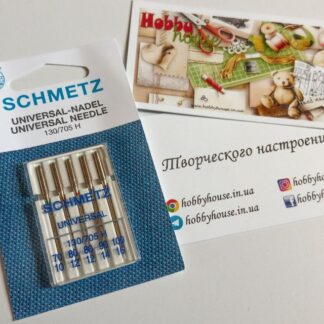 Иглы Schmetz Universal ассорти 1x70, 2x80, 1x90, 1x100 арт. 2748