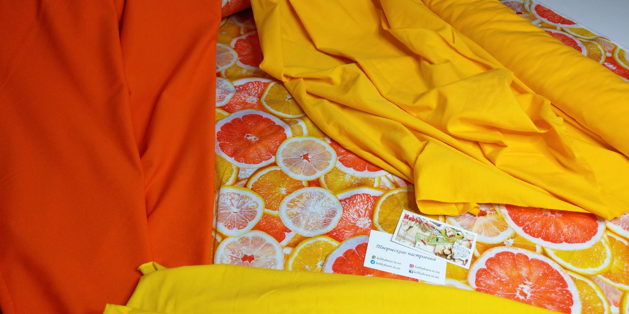 стрейч-кулір "Цитрус" арт 2725 - Зображення 3