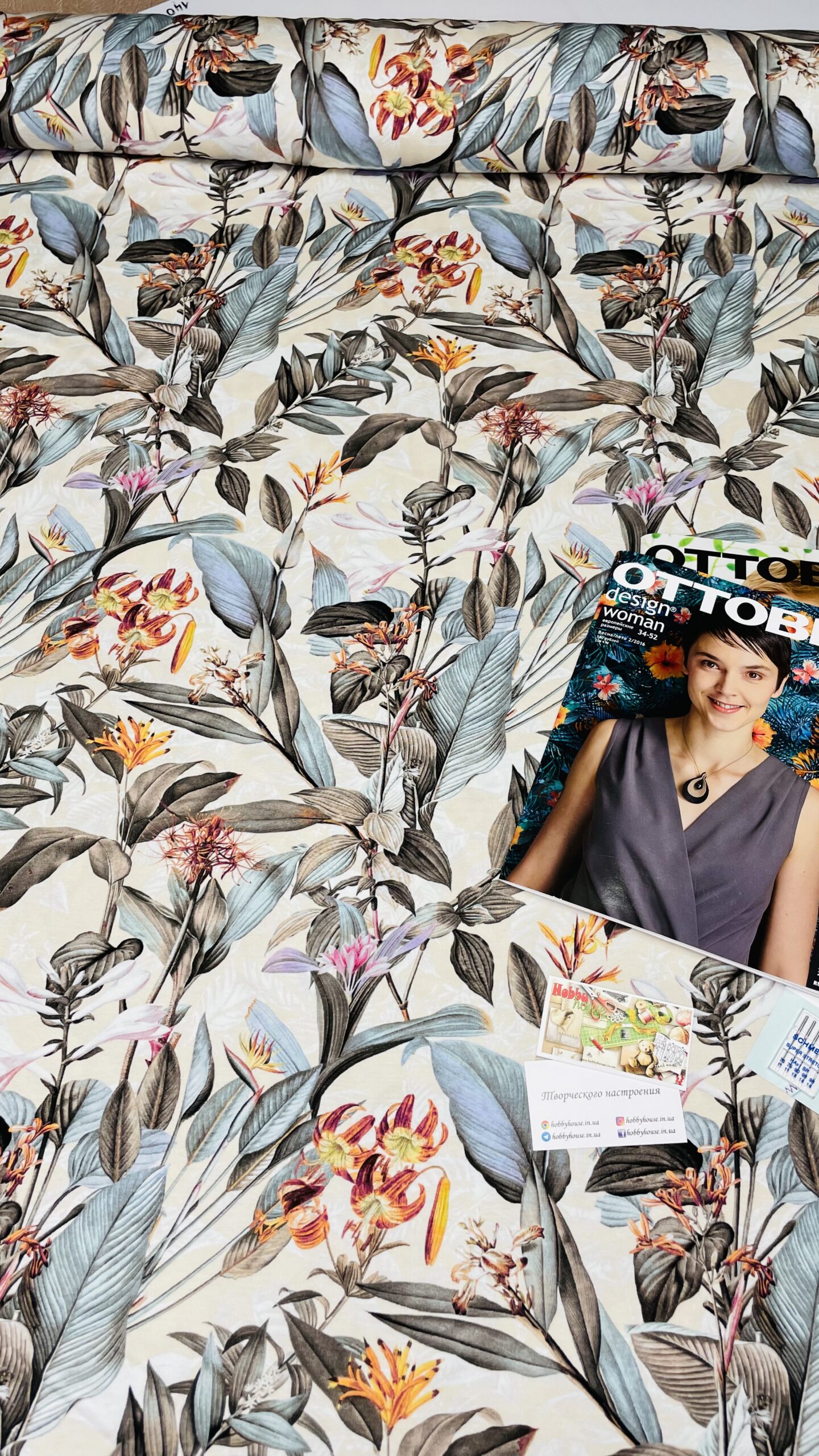 стрейч-кулір "Лілія" арт. 2722 - Зображення 2