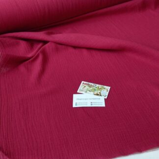 Муслін двошаровий винний 135 см арт. 2789