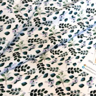 Стрейч-кулір "Гілочки чорниці", арт 2774