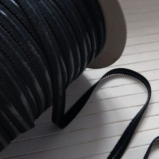 Резинка з силіконовою смужкою чорна, арт 2825