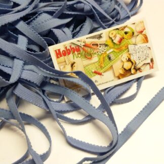 Резинка отделочная темно-голубая, арт 2832