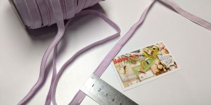 Бретель лаванда, шир 1 см, арт 2829 - Зображення 2
