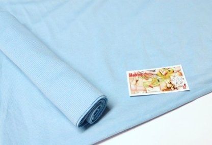 Стрейч-футер 2-нитка небесно-блакитний, арт 2860