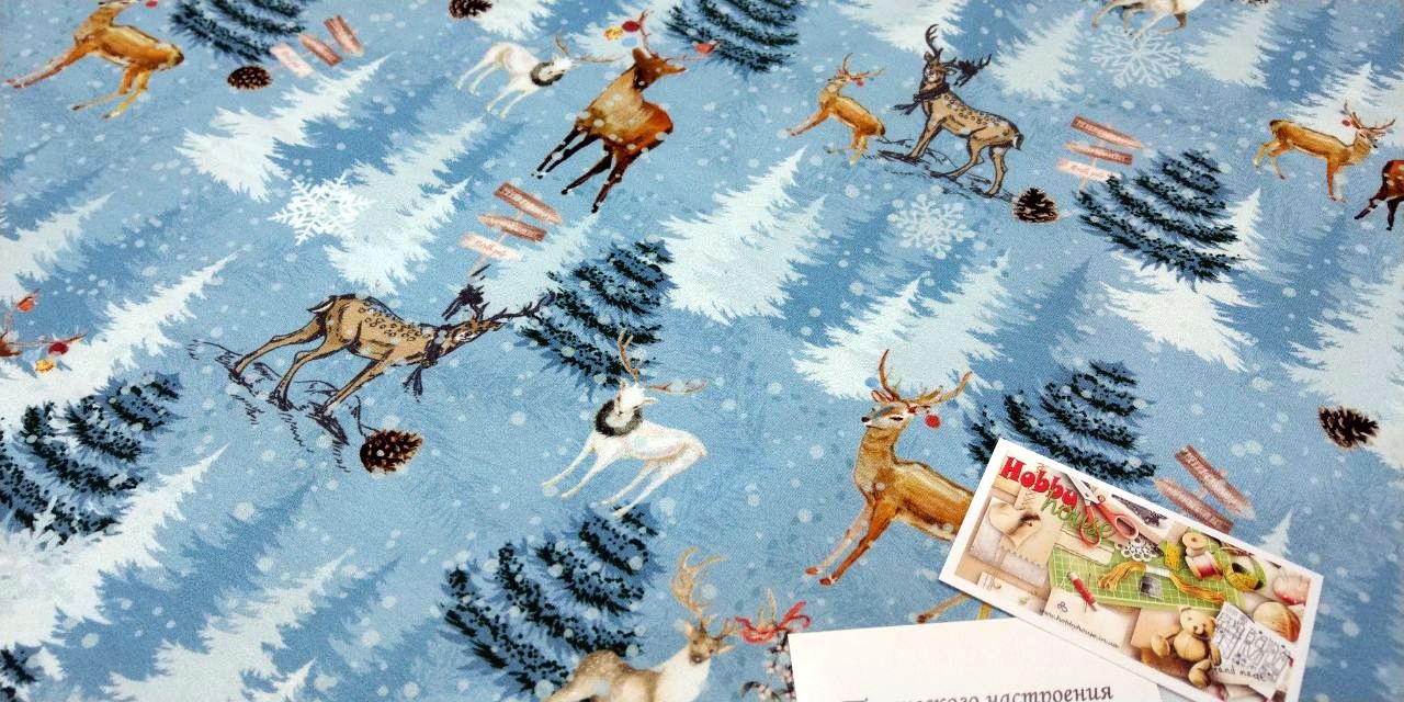 Футер 2-нитка "Північний олень", арт 2898