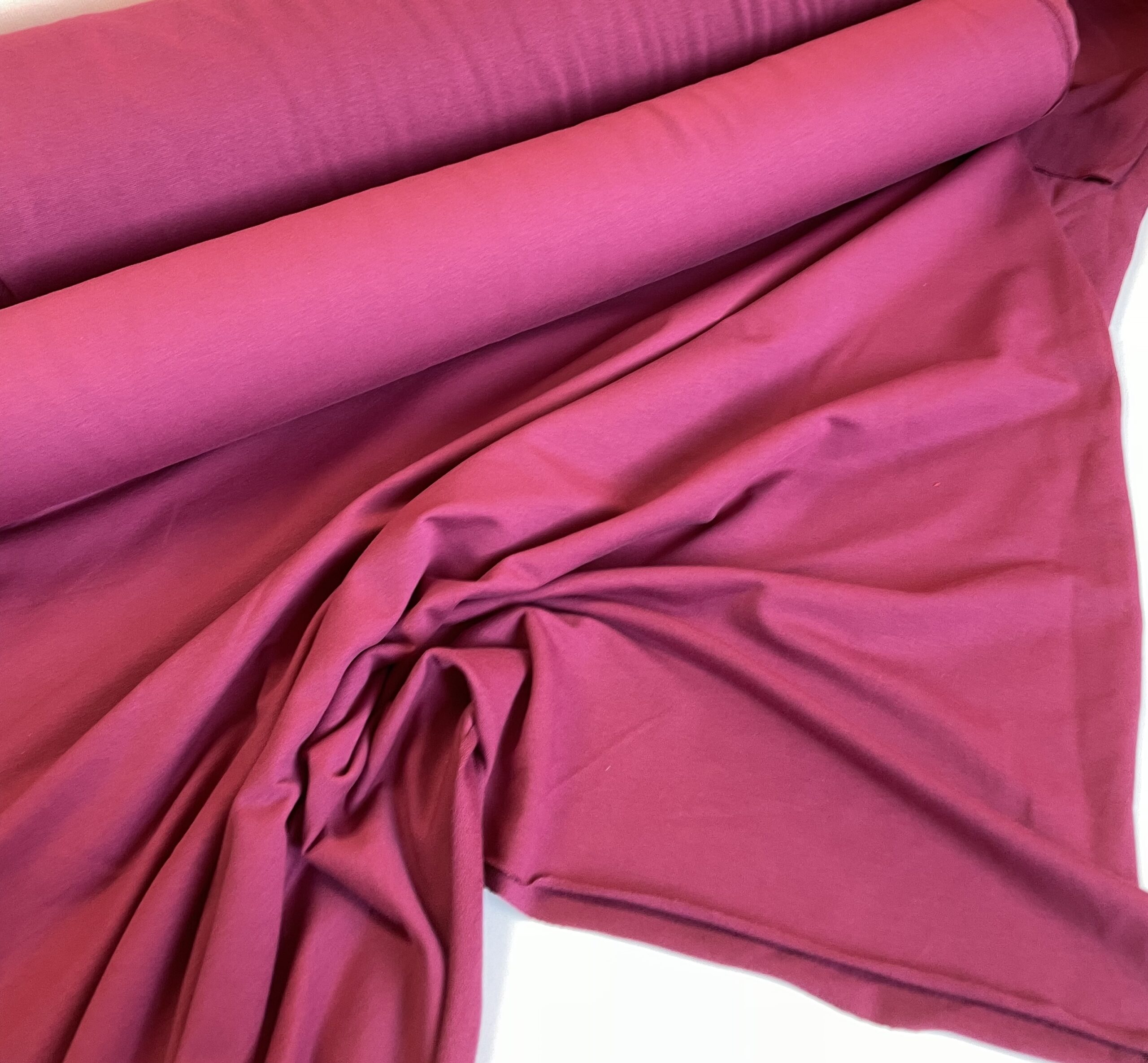 стрейч- футер 2-нитка ягідний арт. 2936