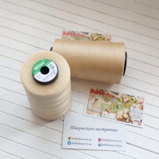 Нитки для шиття Nitex 4000 ярдів, 40/2  125 бежевий арт. 2997
