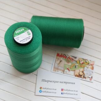 Нитки для шиття Nitex 4000 м ярдів, 152 зелений, 40/2 арт. 3103
