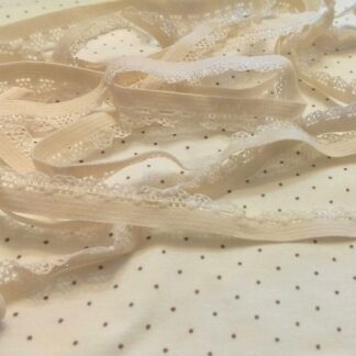 Резинка ажурная молоко арт. 2968