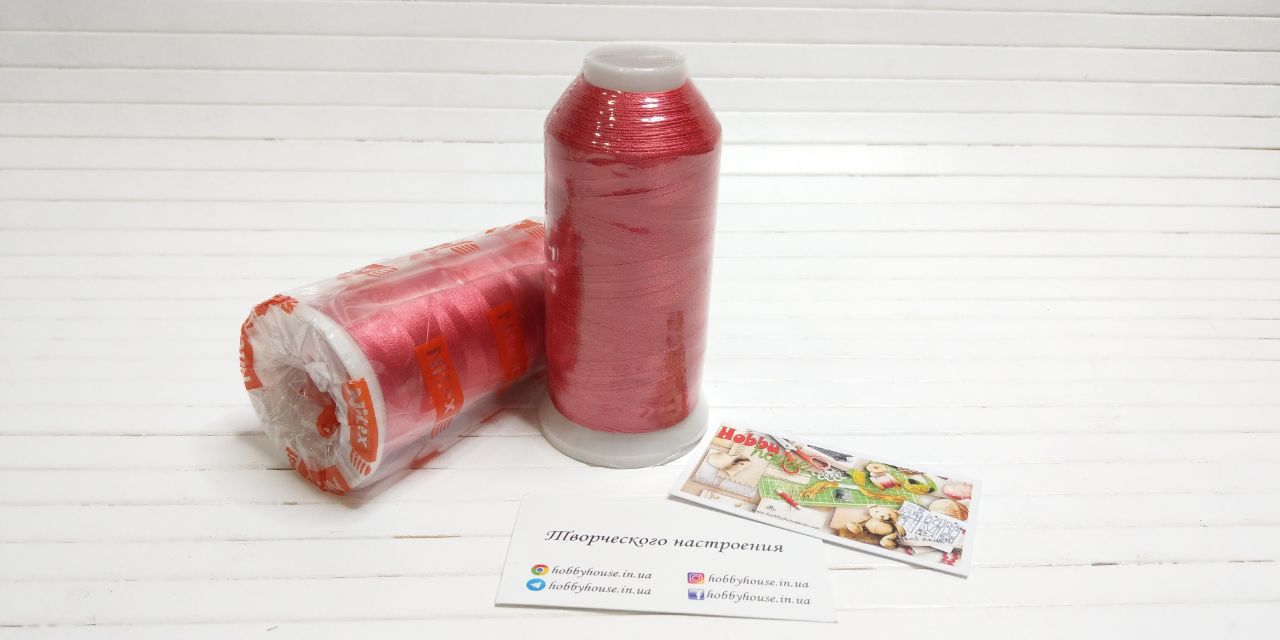 Нитки вишивальні 100% PE 120/2 кол. 341, арт 3219