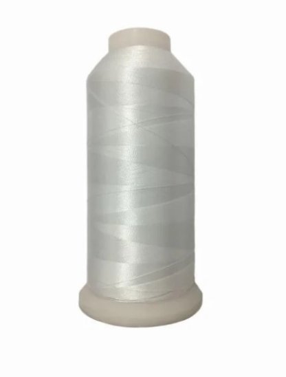 Нитки вишивальні 100% PE 120/2 кол. білий арт 3244