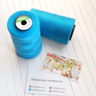 Нитки для шиття Nitex 4000 ярдів, 549 світло-синій, 40/2 арт. 3074