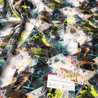 Плащівка з водо- та вітрозахистом Абстракція, арт 3295