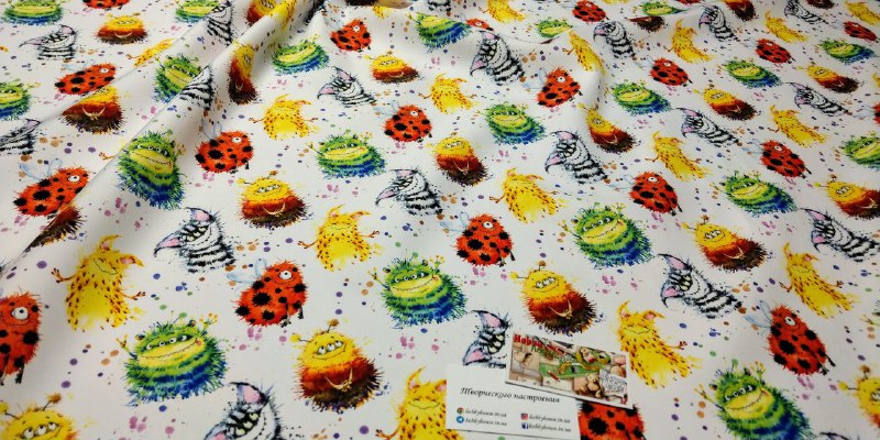 Плащівка з водо- та вітрозахистом Монстрики, арт 3293 - Зображення 2