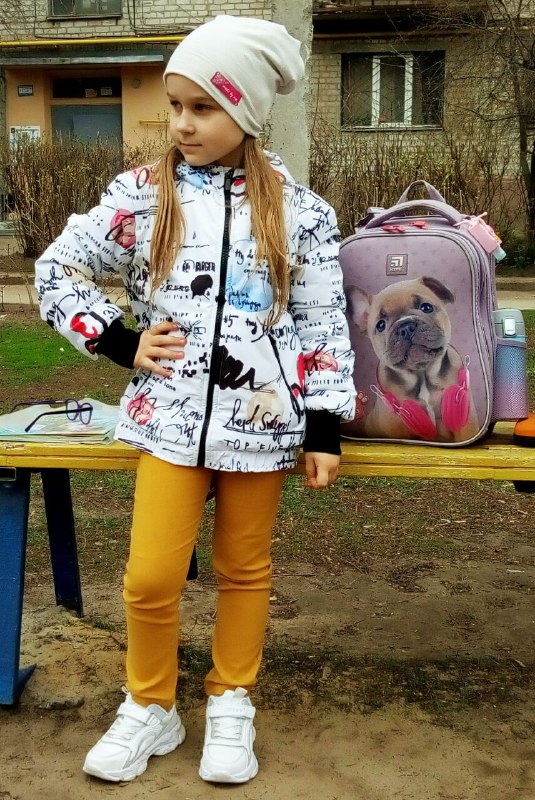 Плащівка з водо- та вітрозахистом Графіті, арт 3298 - Зображення 3