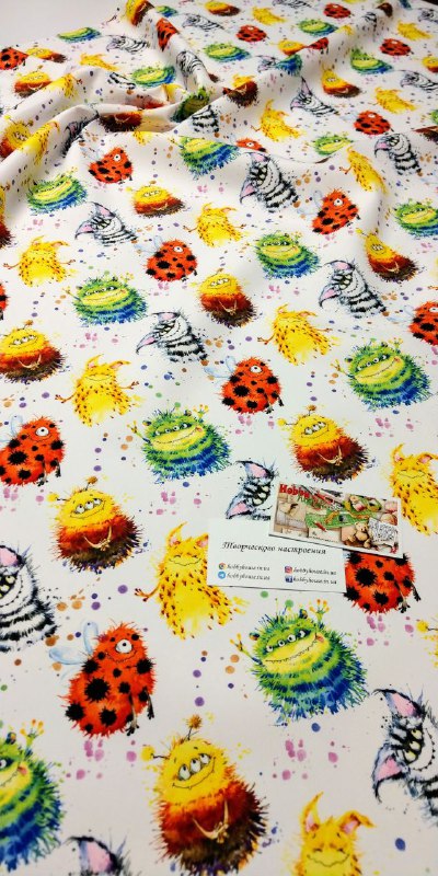 Плащівка з водо- та вітрозахистом Монстрики, арт 3293 - Зображення 3