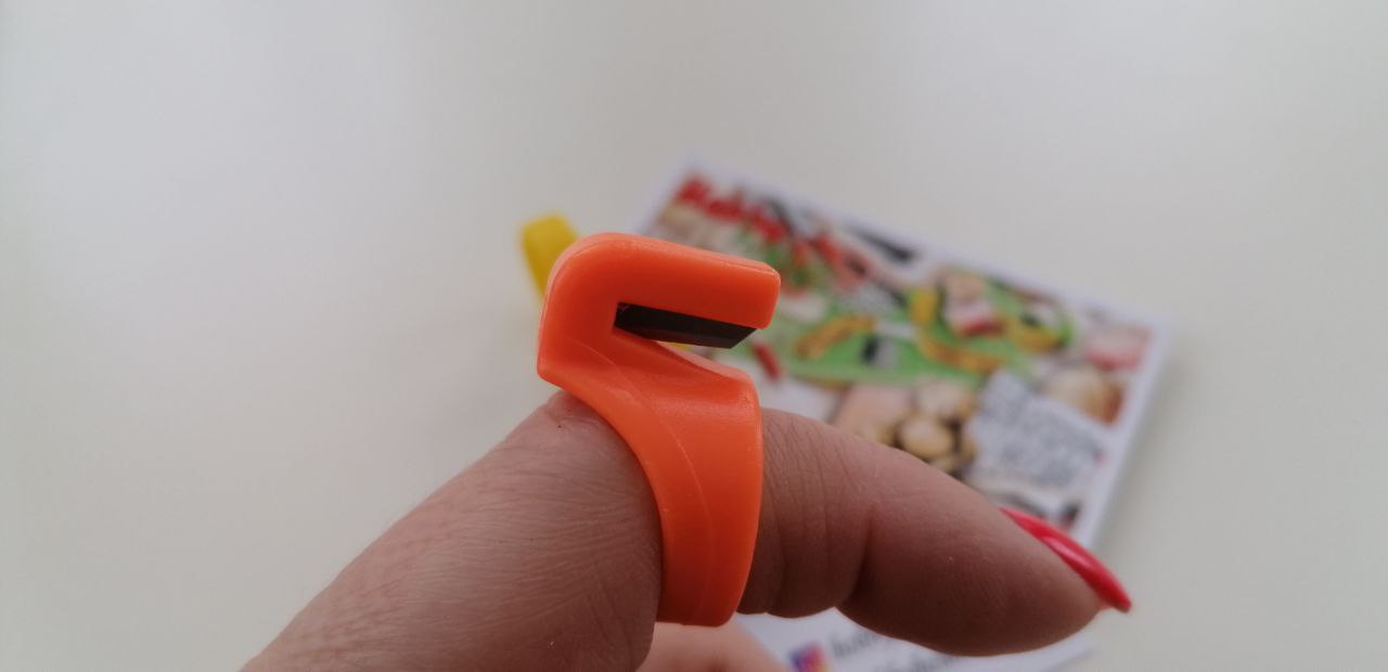 Кільце з ножем для обрізання ниток арт. 3361