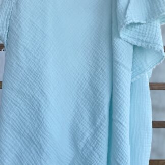 Муслін двошаровий світлий ментол 140 см арт. 3342