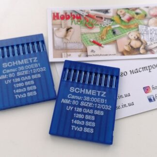 Голка промислова UY 128 GAS SES 10*80 для розпошивальних машин арт. 3359