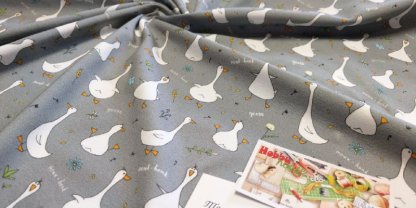 Стрейч-кулір "Гуси", арт 3424 - Зображення 4