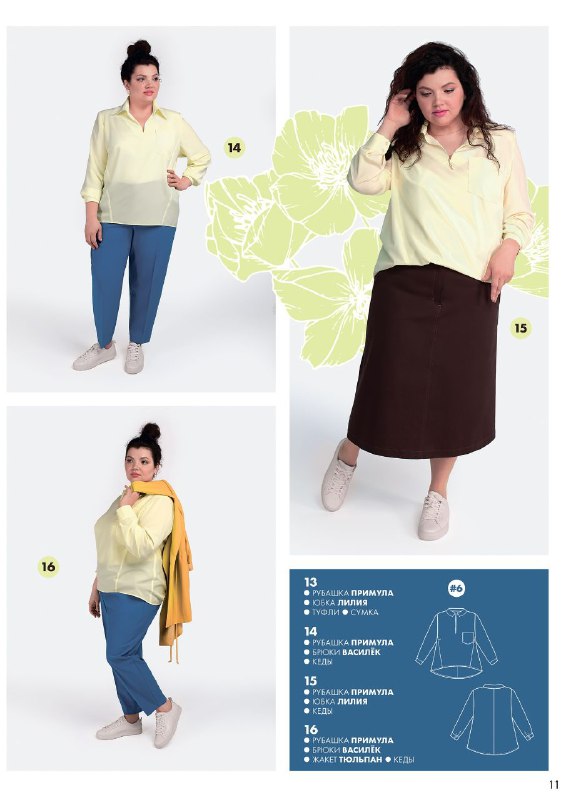 журнал ya_sew 1-2021 size+ арт. 3398 - Зображення 5