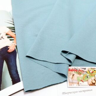 Стрейч-футер 2-нитка блакитний лід арт. 3406