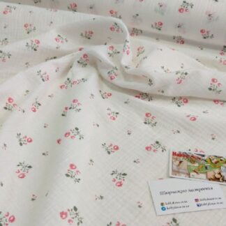 Муслін двошаровий прованс 140 см арт. 3436