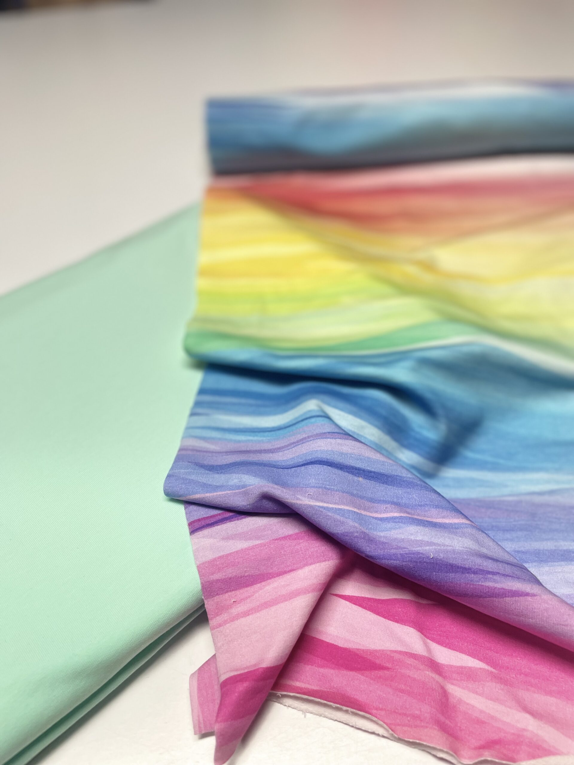 Стрейч-футер 2-нитка "Веселка", арт 3435