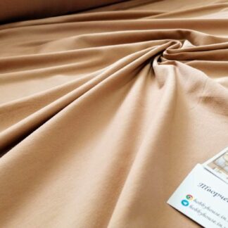 Стрейч-футер 2-нитка пісочный  95/5 арт. 3431