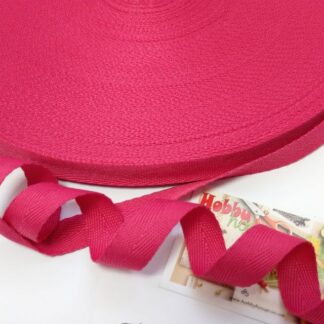 Кіперна стрічка 15 мм малина, арт 3465