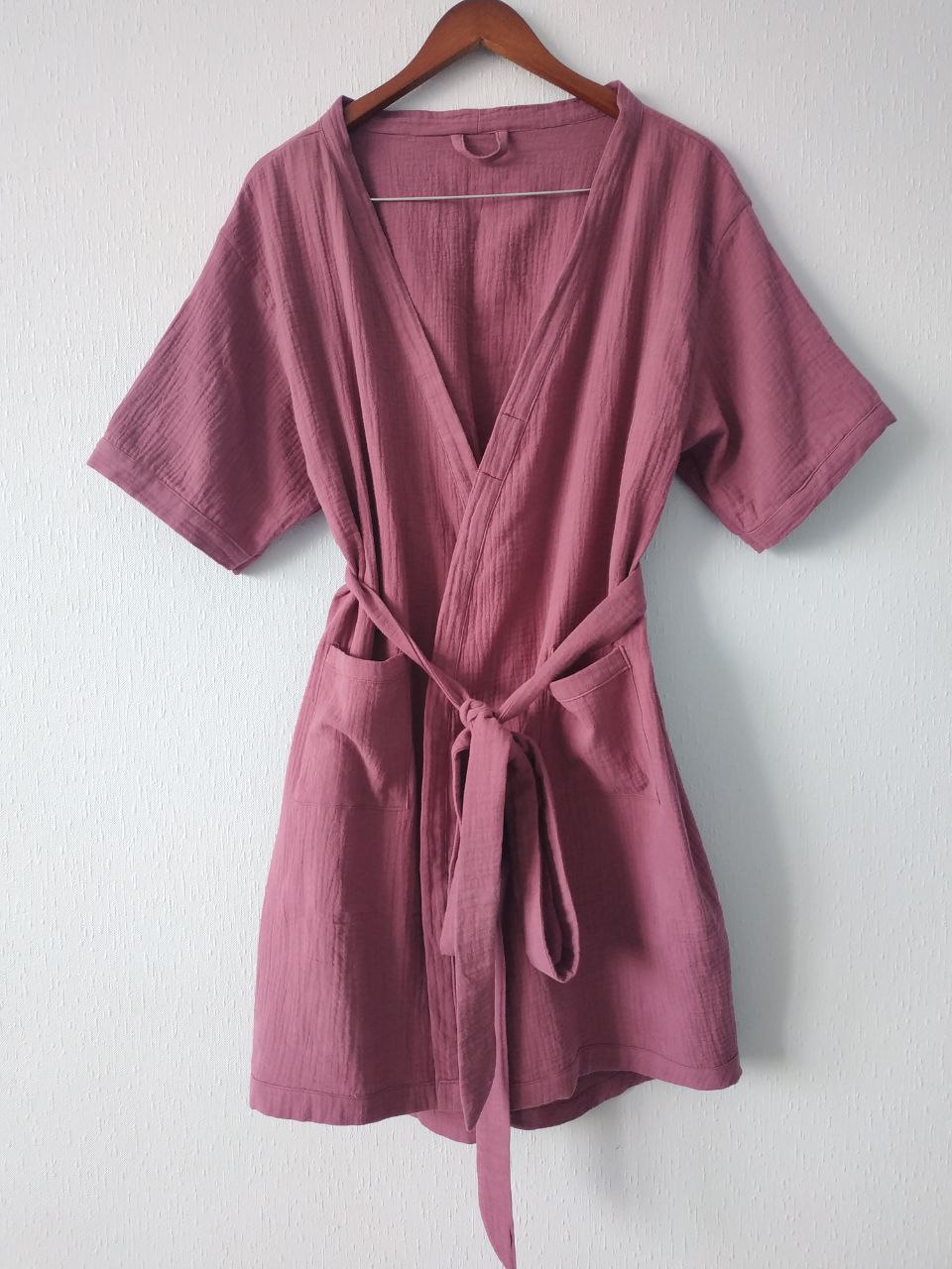 Муслін двошаровий пильна троянда 135 см арт. 3482 - Зображення 4