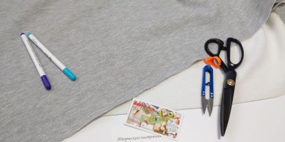 Лакоста з начосом сірий меланж  щ. 450 арт. 3496 - Зображення 2