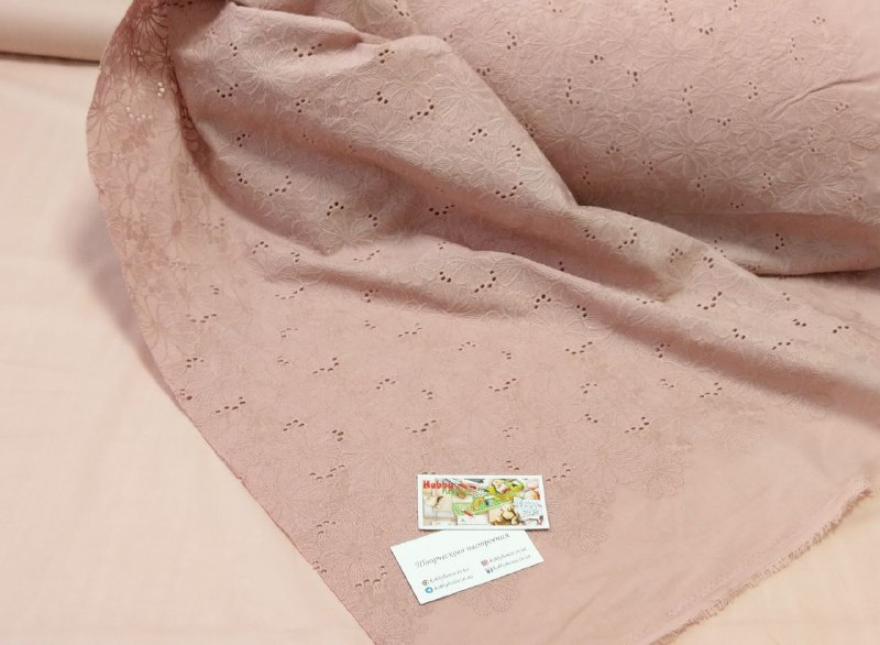 Прошва капучіно 100% бавовна арт. 3433 - Зображення 3