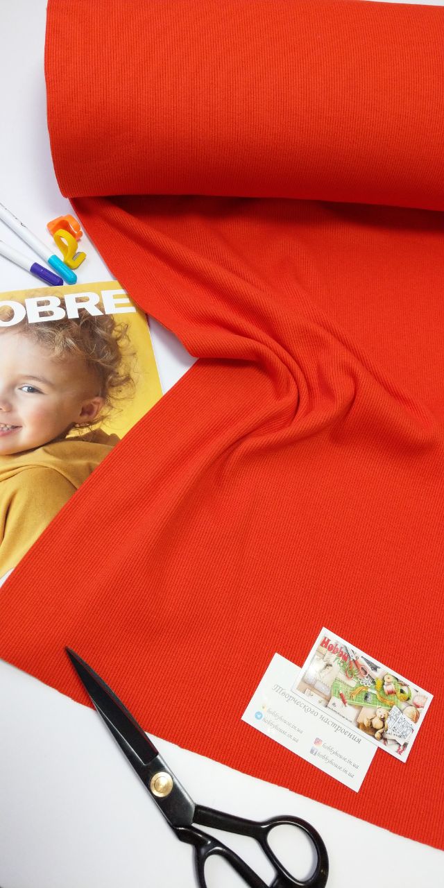 Кашкорсе оранж щ.350  2х55 см арт. 3490 - Зображення 2