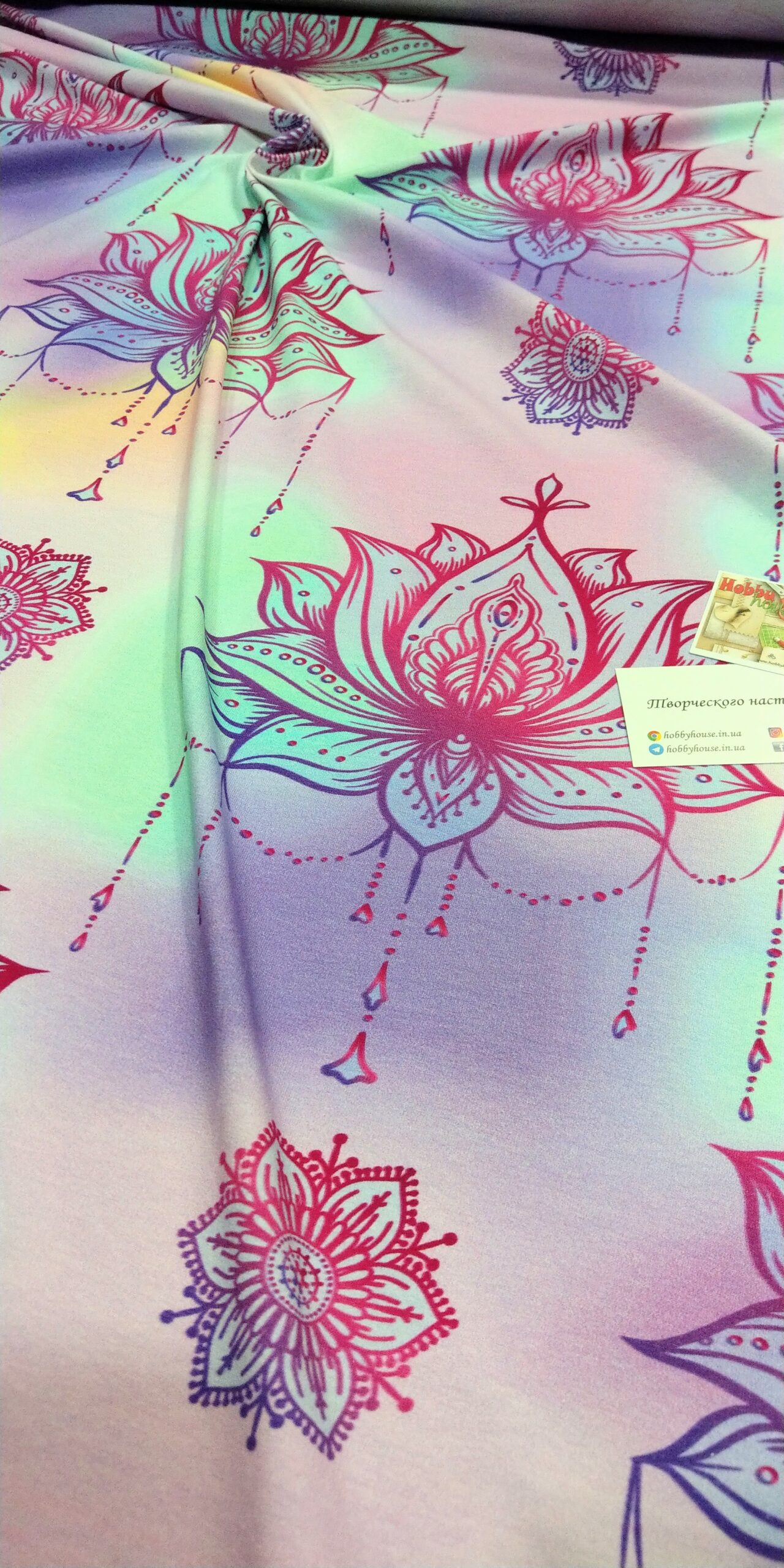 Стрейч-кулір "Лотос", арт 3527 - Зображення 3